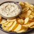 SWEET POTATO CHIPS WITH DIP