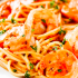 SPAGHETTI SHRIMP ALFREDO PASTA